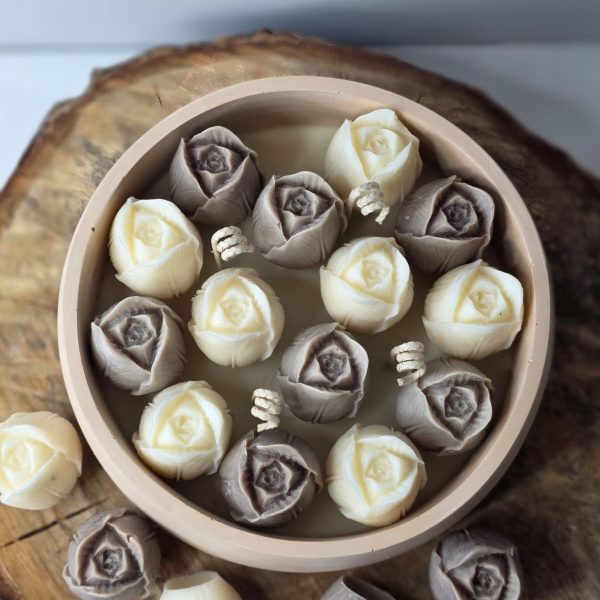 Svece Tulpes ar Exotisko augļu aromātu