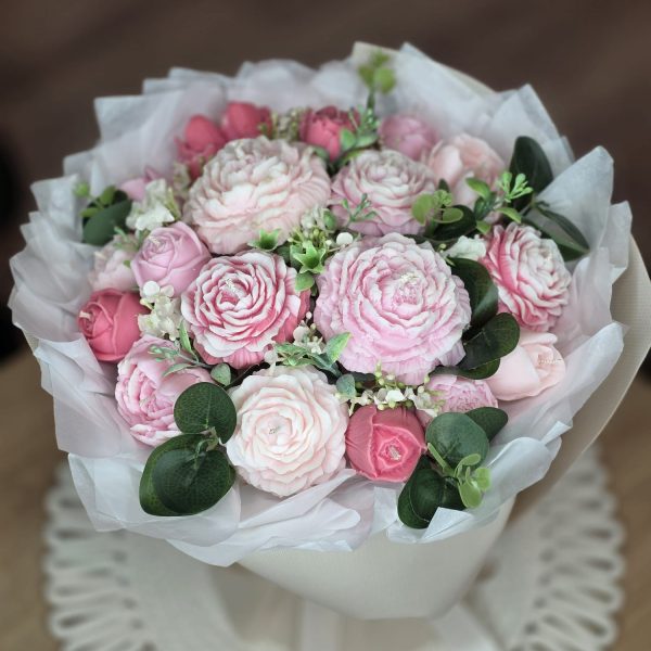 Sveču pušķis bez aromāta