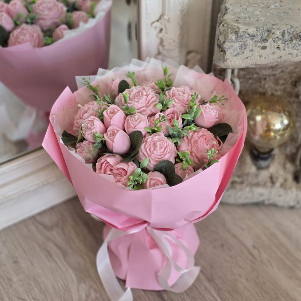 Sveču pušķis bez aromāta