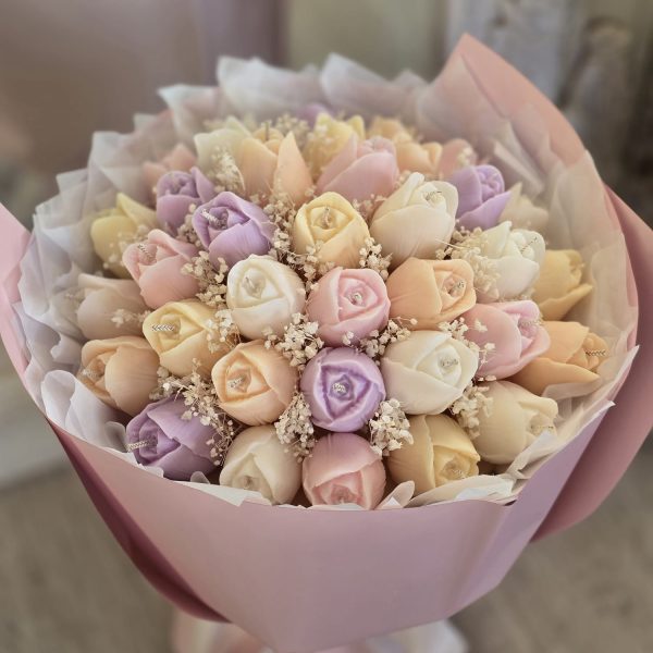 Sveču pušķis Tulpes