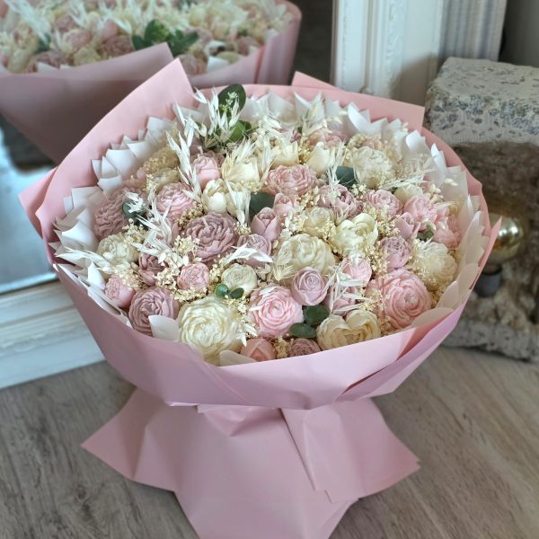 Sveču pušķis bez aromāta XL