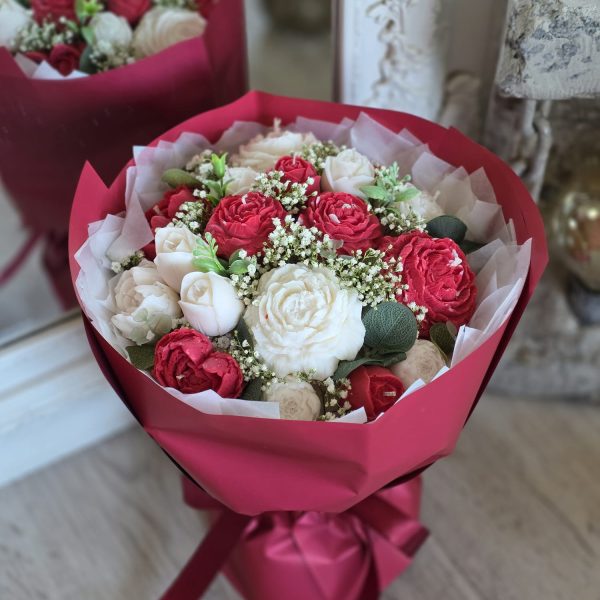 Sveču pušķis bez aromāta