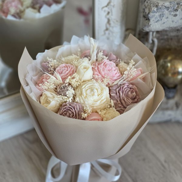 Sveču pušķis bez aromāta