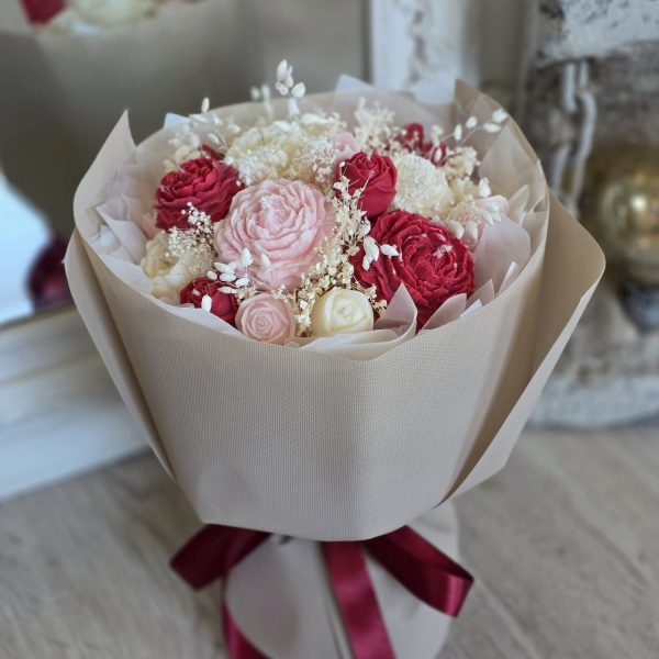 Sveču pušķis bez aromāta