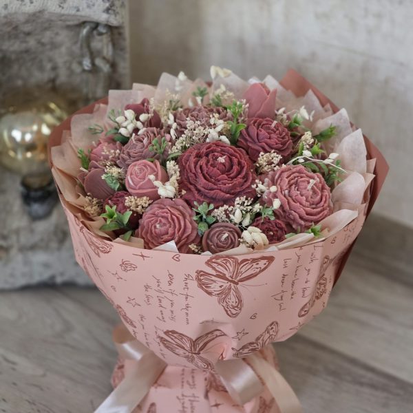 Sveču pušķis bez aromāta