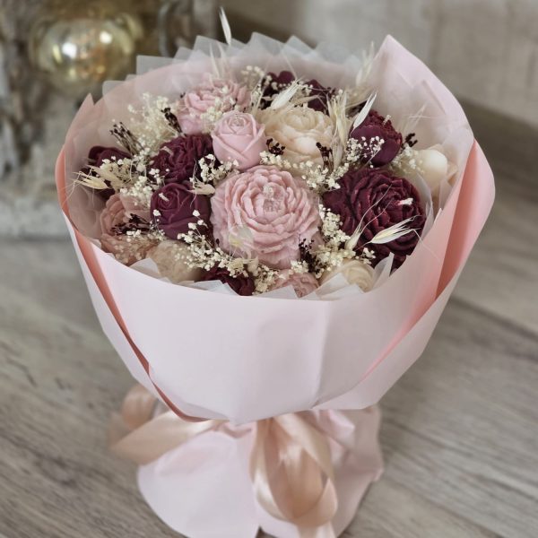 Sveču pušķis bez aromāta